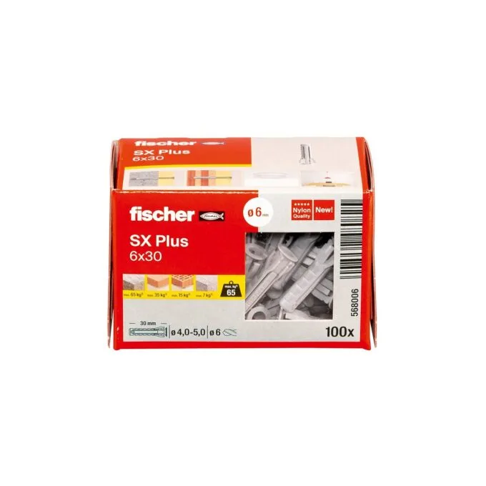 Fischer Dübel SX Plus 6x30 100 St. — image 4