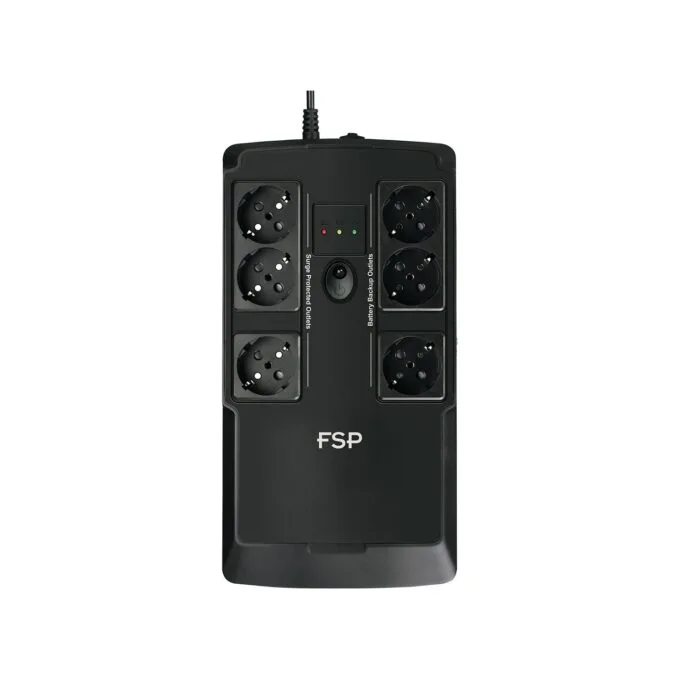 FSP NanoFit 800 800VA/480W UPS Standby LCD RJ45 6xSchuko — image 3