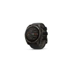 Garmin fenix 8 51mm Solar Graphit Titan Carbongrau Silikon-Armband