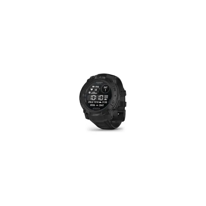 Garmin Instinct® 3 Solar Tactical Edition 50mm black mit Silikon-Wechselarmband 26 mm black — image 1