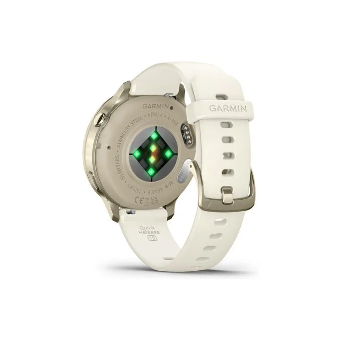 Garmin Venu 4 41mm Silikon-Armb. beige lunargold bo — image 5
