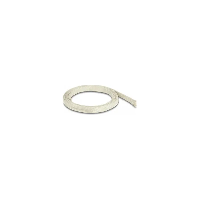 Geflechtschlauch aus Nomex Fasern 2 m x 10 mm weiß — image 1
