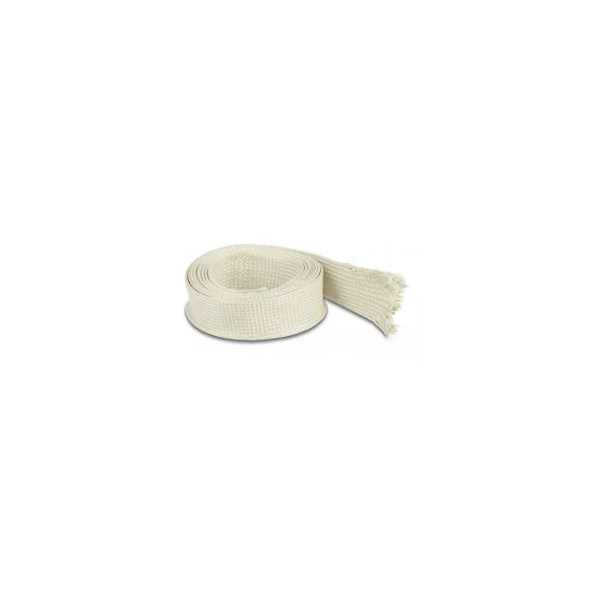 Geflechtschlauch aus Nomex Fasern 2 m x 25 mm weiß — image 1