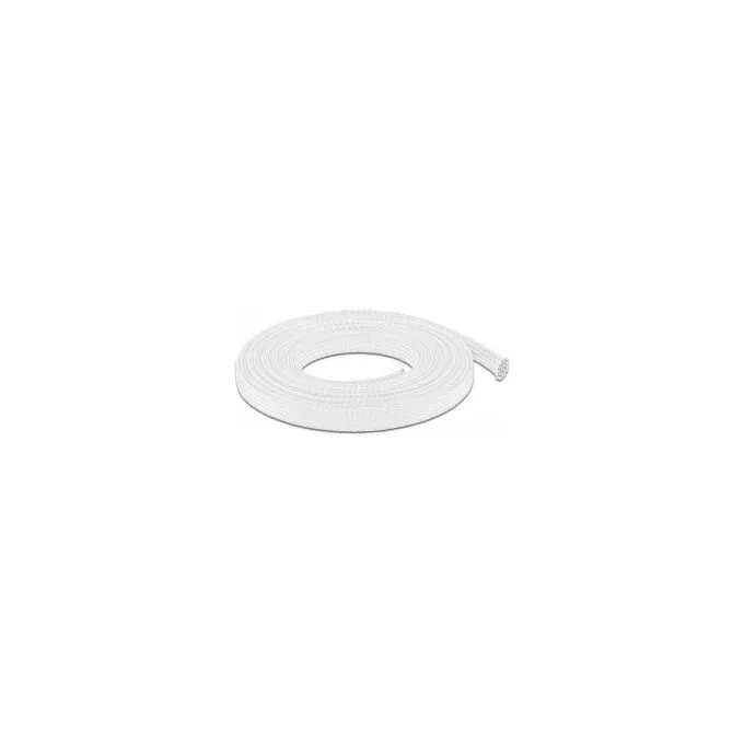Geflechtschlauch dehnbar 10 m x 12 mm weiß — image 1