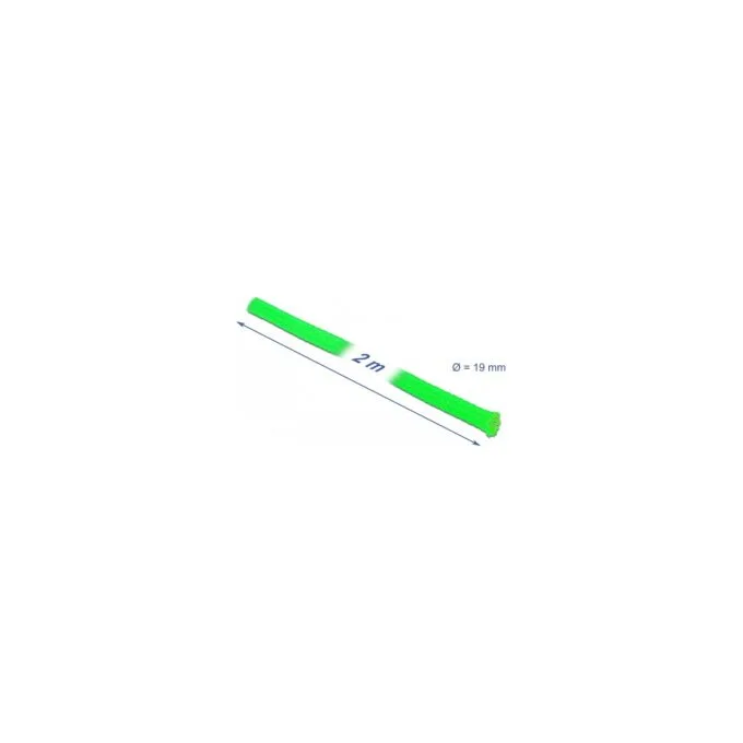 Geflechtschlauch dehnbar 2 m x 19 mm grün — image 2