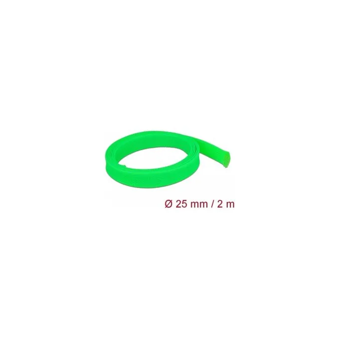 Geflechtschlauch dehnbar 2 m x 25 mm grün — image 1
