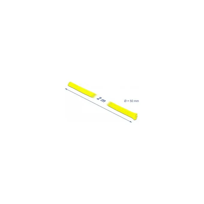 Geflechtschlauch dehnbar 2 m x 50 mm gelb — image 2