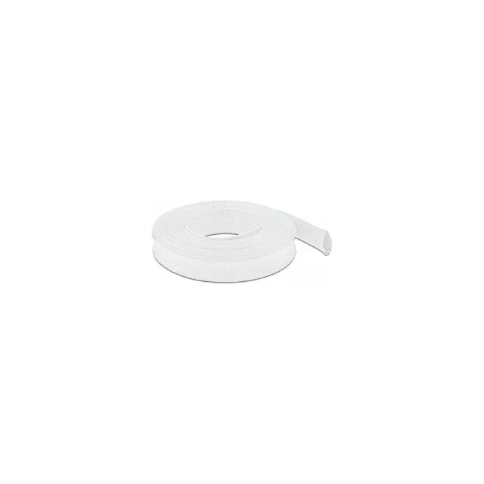 Geflechtschlauch dehnbar 5 m x 25 mm weiß — image 1