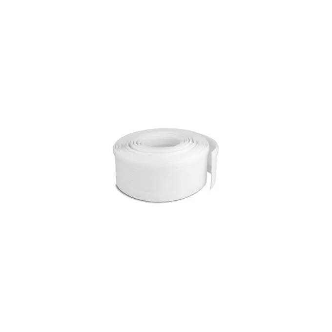 Geflechtschlauch mit Klettverschluss 10 m x 32 mm weiß — image 1