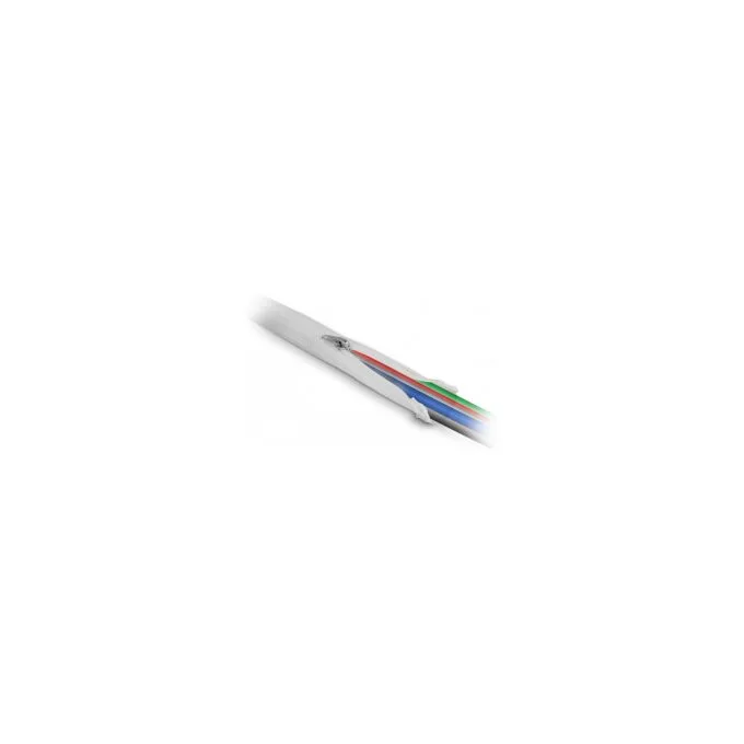 Geflechtschlauch mit Reißverschluss hitzebeständig 3 m x 20 mm weiß — image 3