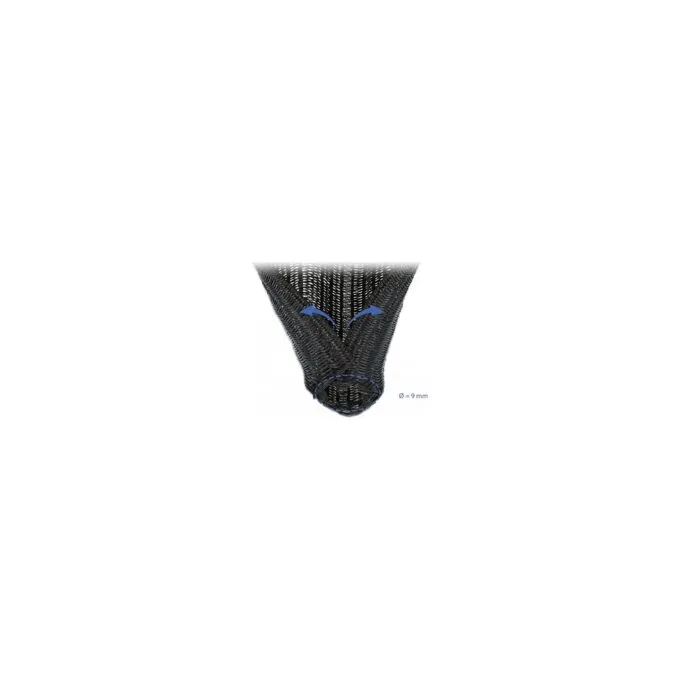 Geflechtschlauch selbstschließend 10 m x 9 mm schwarz — image 2