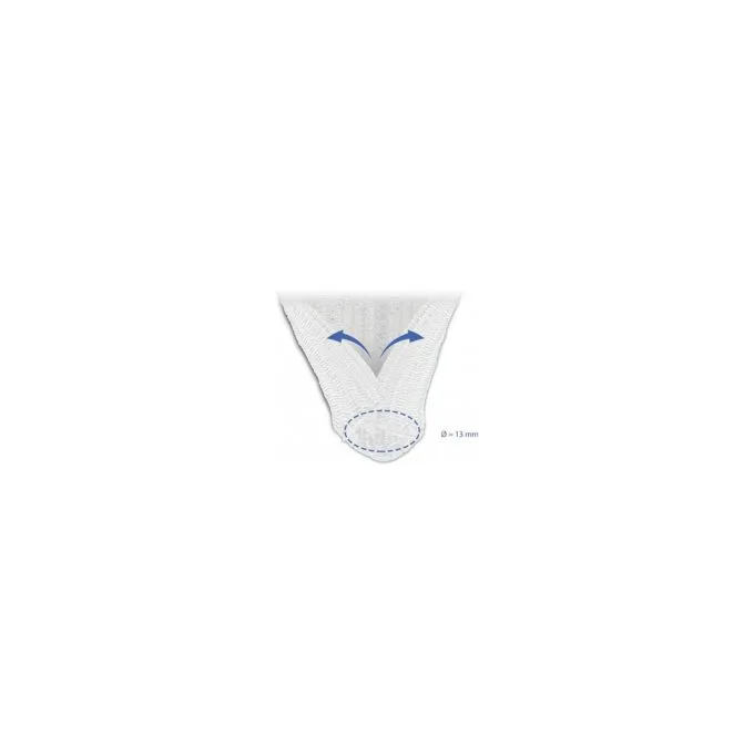 Geflechtschlauch selbstschließend 5 m x 13 mm weiß — image 3