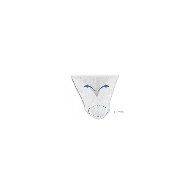 Geflechtschlauch selbstschließend 5 m x 19 mm weiß — image 2