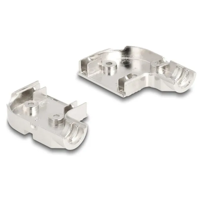 Gehäuse für D-Sub 9 Pin Stecker Buchse 90° gewinkelt Zinklegierung — image 3