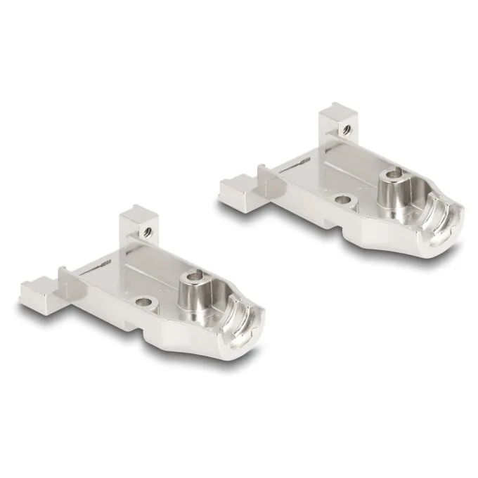 Gehäuse für D-Sub 9 Pin Stecker Buchse mit Zugentlastung Zinklegierung — image 3