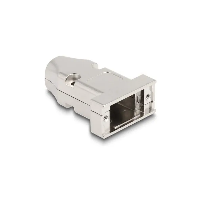 Gehäuse für D-Sub 9 Pin Stecker Buchse mit Zugentlastung Zinklegierung — image 1