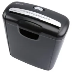 GENIE 240S Aktenvernichter mit Streifenschnitt bis 6 Blatt schwarz