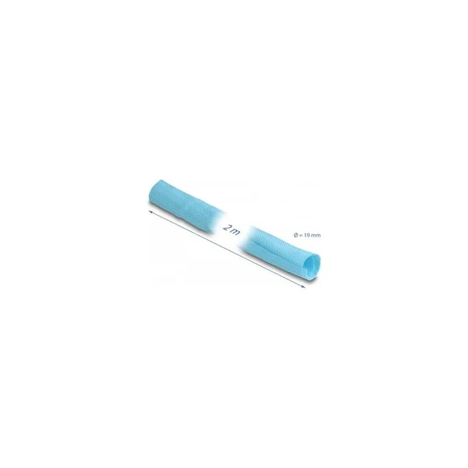 Gewebeschlauch selbstschließend hitzebeständig 2 m x 19 mm blau — image 2