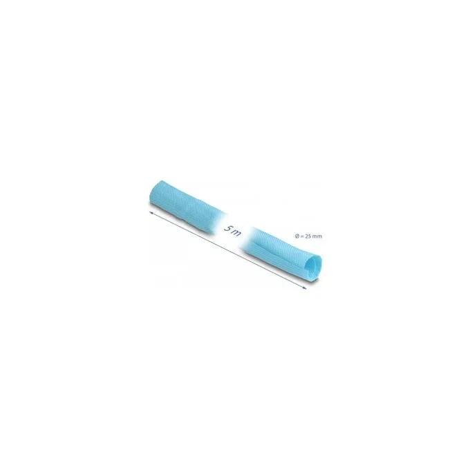 Gewebeschlauch selbstschließend hitzebeständig 5 m x 25 mm blau — image 2