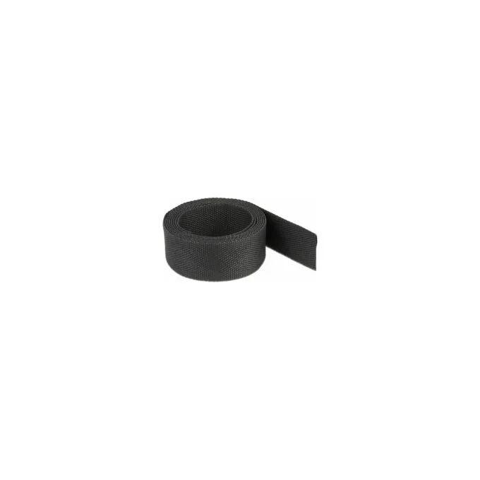 Gewebeschrumpfschlauch 2 m x 20 mm Schrumpfungsrate 2:1 schwarz — image 1