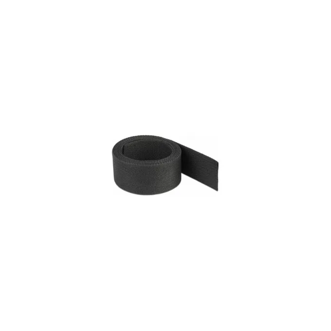Gewebeschrumpfschlauch 2 m x 25 mm Schrumpfungsrate 2:1 schwarz — image 1