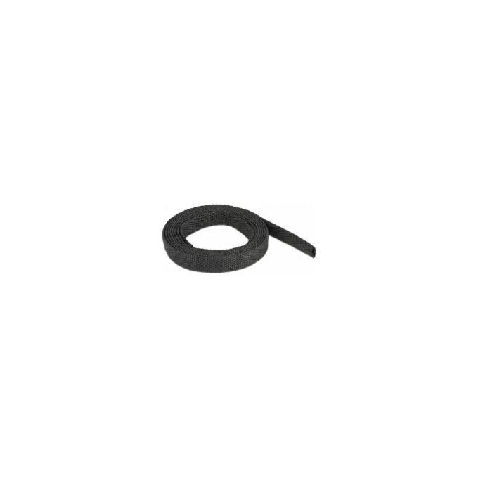 Gewebeschrumpfschlauch 2 m x 6 mm Schrumpfungsrate 2:1 schwarz — image 1