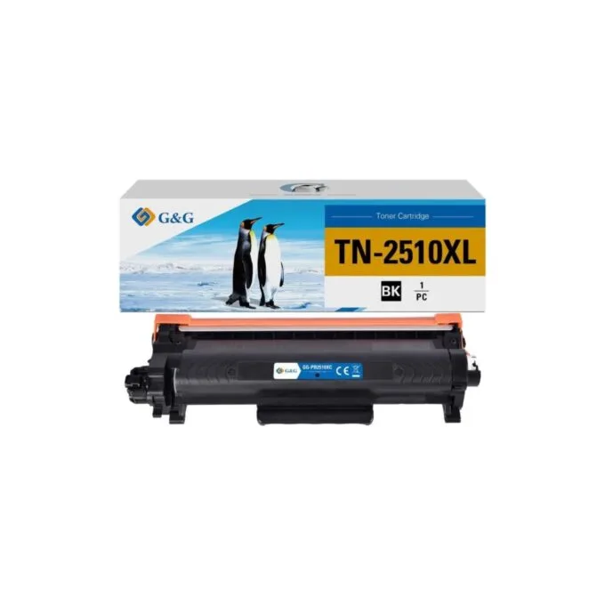 G&G TN2510XL Black Compatible Toner Brother — image 1