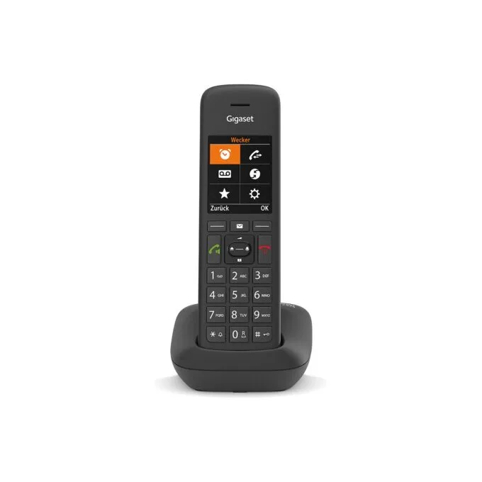 GIGASET C575 schwarz schnurlos analog (DECT) TFT-Farb-Display Freisprechen Adressbuch fr 200 Eintrge Wecker Kalender — image 1