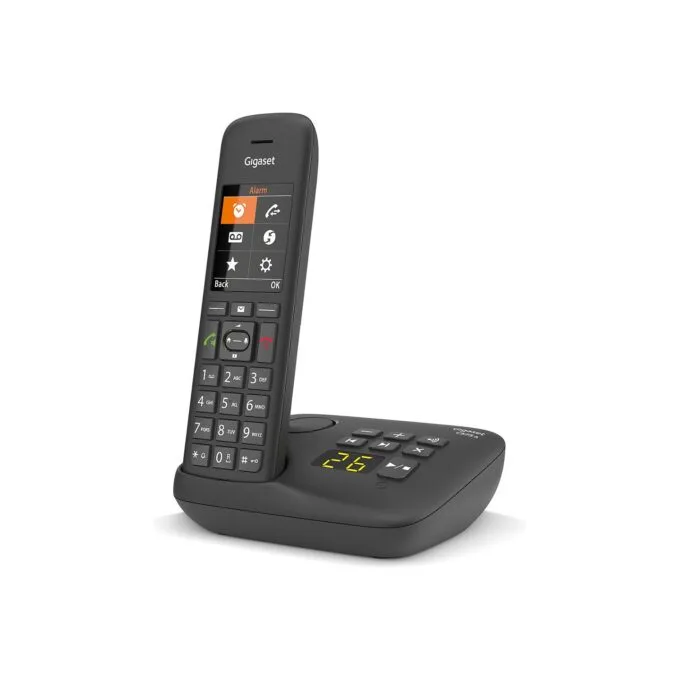 GIGASET C575A schwarz schnurlos analog (DECT) Anrufbeantworter TFT-Farb-Display Freisprechen Adressbuch fr 200 Eintrg... — image 3