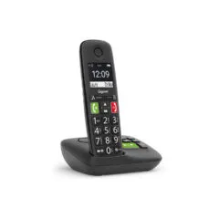 Gigaset E290A - Schnurlostelefon - Anrufbeantworter mit Rufnummernanzeige