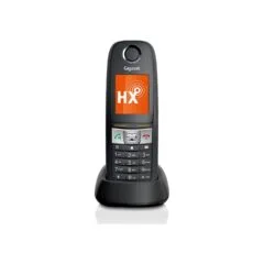 Gigaset E630HX int. Mobilteil IP65 mit Ladeschale - schwarz