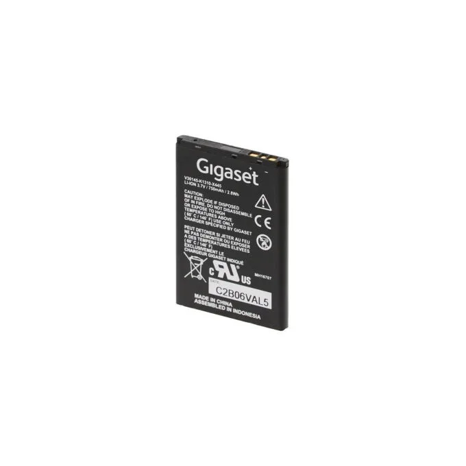 GIGASET LI-ION Akku 3.7V 750mAh fr SL800H Premium 300HX 350H 400H 450H 450HX 78H 610H 750H und UNIFY SL5H SL4 SL6 Pro... — image 1
