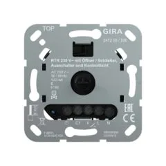 GIRA 247200 Einsatz Raumtemperaturregler 230V 1Ö 1S