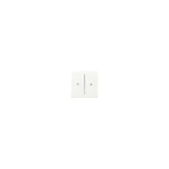 GIRA 329427 Wippe 2f Pfeil System 55 Reinweiß m