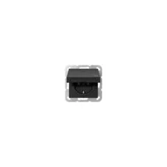 GIRA 4454005 SCHUKO KD System 55 Schwarz m