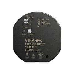 GIRA 542000 Funk Dimmaktor Mini 20 250 VA Gira eNet