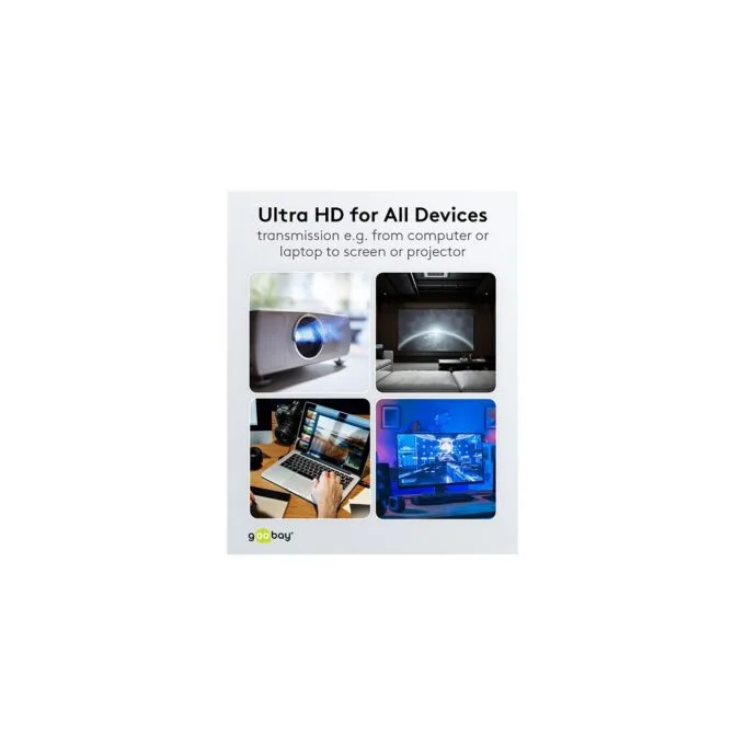 Goobay 1m DisplayPortTM-Kabel 1.4, zertifiziert, 32,4 Gbit s — image 7