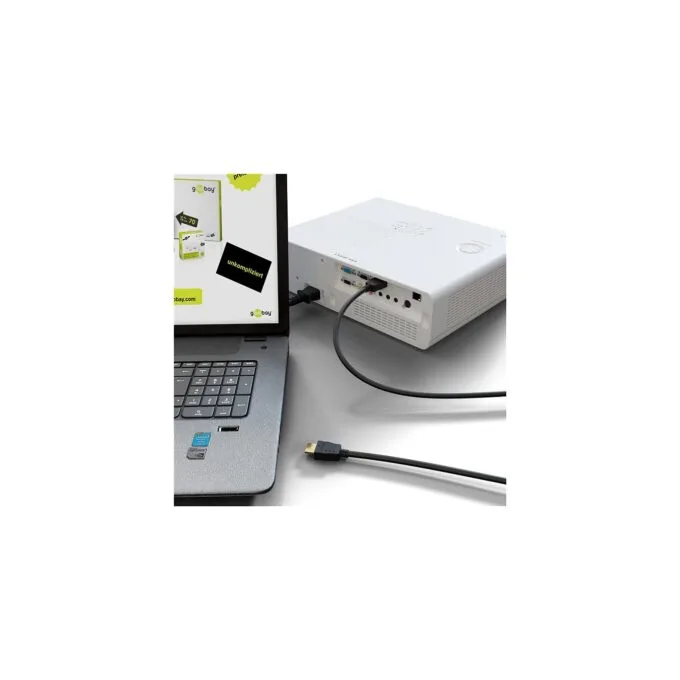 Goobay 1m HDMI Kabel mit Ethernet, 4K (2160p), vergoldete Kontakte — image 9