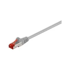 Goobay 2m CAT 6 Patchkabel. S FTP (PiMF). Grau