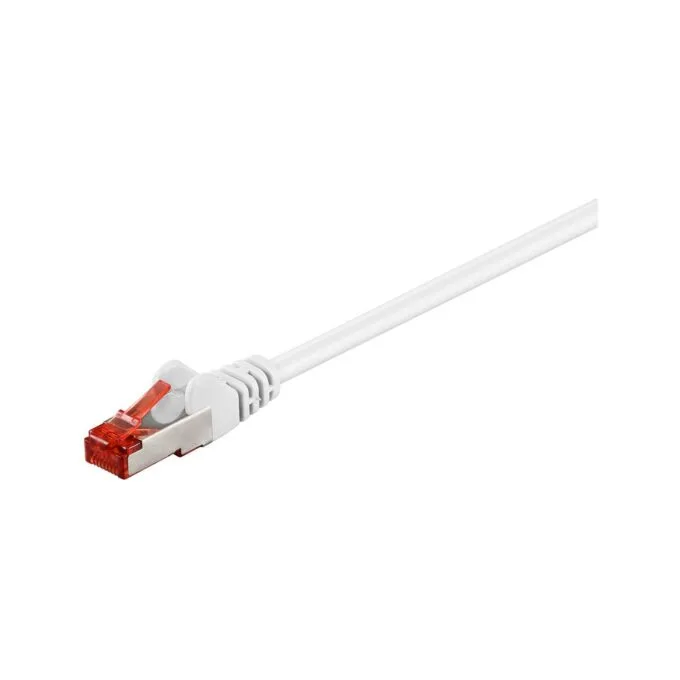Goobay CAT 6 Patchkabel S FTP (PiMF) Weiß 1 m — image 1