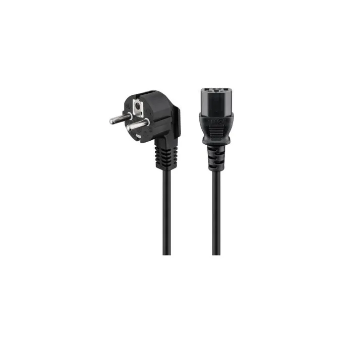 Goobay Kaltgeräte Netzkabel extern CEE7 7 auf C13 180cm — image 1