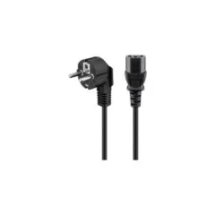 Goobay Kaltgerte-Anschlusskabel C13 to Schutzkontakt-Stecker