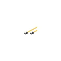 Goobay SATA-6Gb s Flachbandkabel 20cm gelb