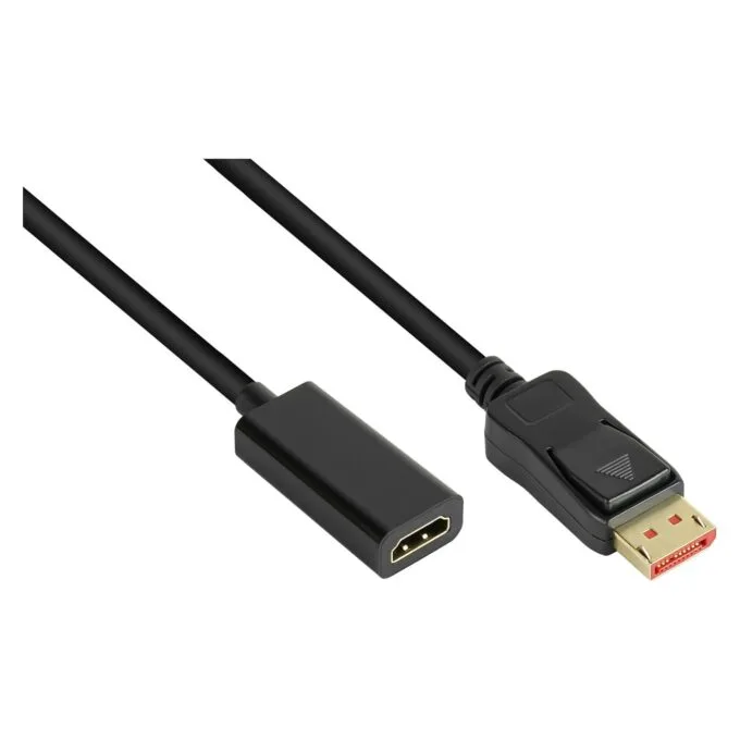 Good Connections Adapter DisplayPort 1.4 St an HDMI 2.0b Bu 4K @60Hz ca. 20cm — image 2