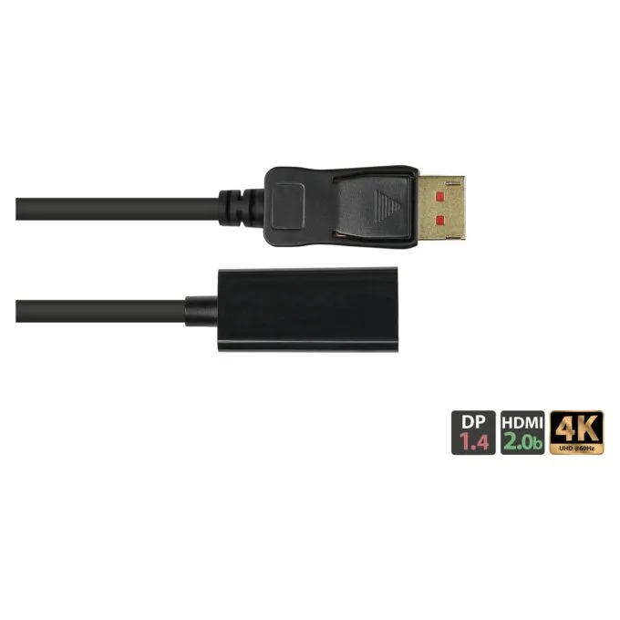 Good Connections Adapter DisplayPort 1.4 St an HDMI 2.0b Bu 4K @60Hz ca. 20cm — image 3