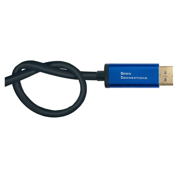 Good Connections Adapterka SmaFLEX USB-C to DP1.2 blue 1.5m — image 3