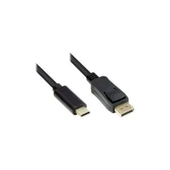 Good Connections Adapterkabel USB-C an DP1.2 schwarz 3m