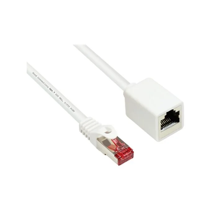 Good Connections Cat.6 Patchkabelverl. S FTP weiß 2m — image 1