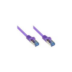 Good Connections Cat.6A Patchkabel S FTP HF violett 7,5m