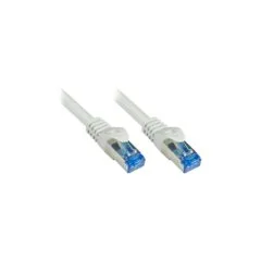 Good Connections Cat.6A Patchkabel SmartFLEX HF grau 0,15m